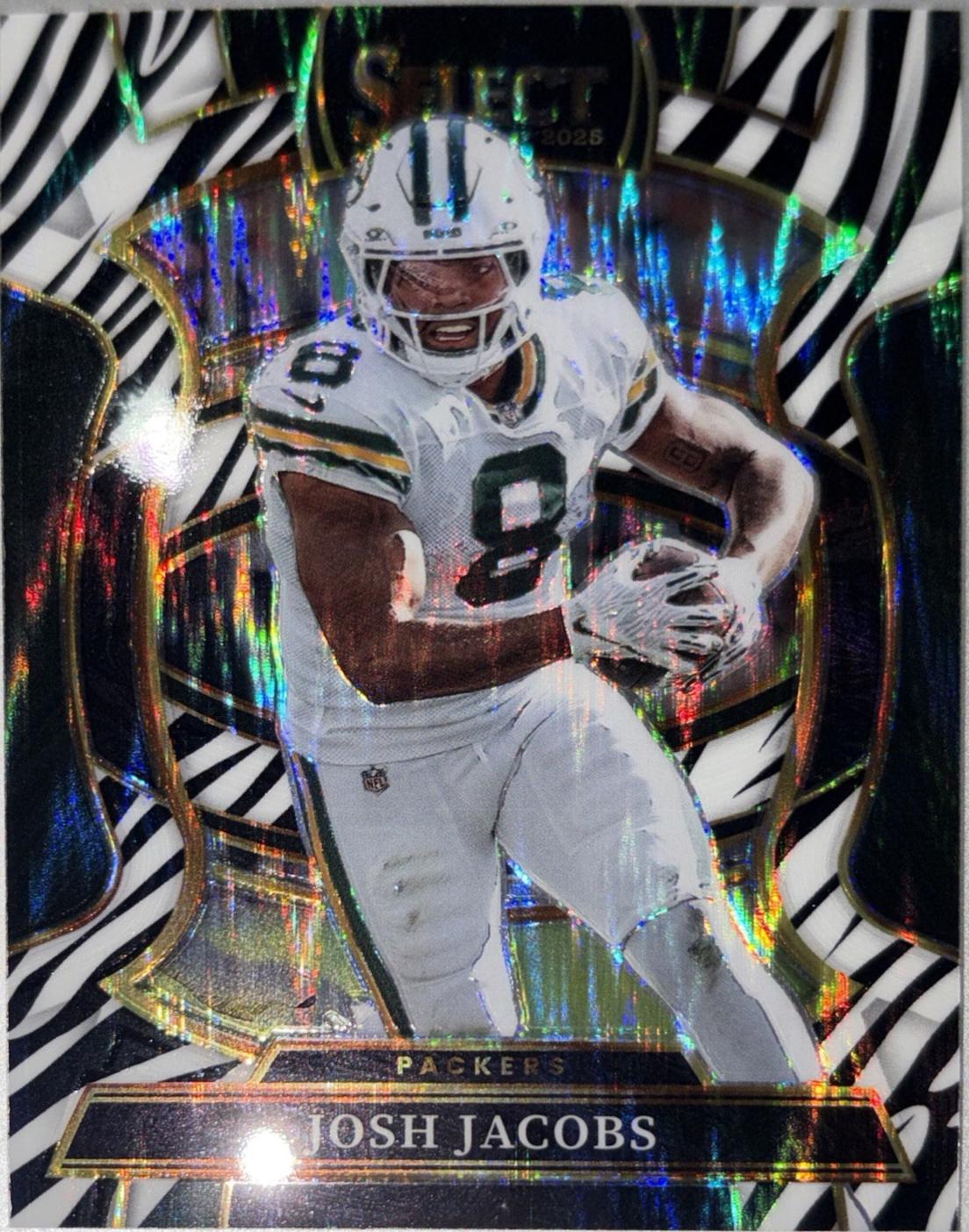 ダイヤ工業 スポーツ二ーガード 2枚セット Josh Jacobs [Zebra Prizm] #67 Prices | 2025 Panini Select