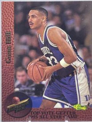 Grant Hill #79 1995 Classic Superior Pix Basketball