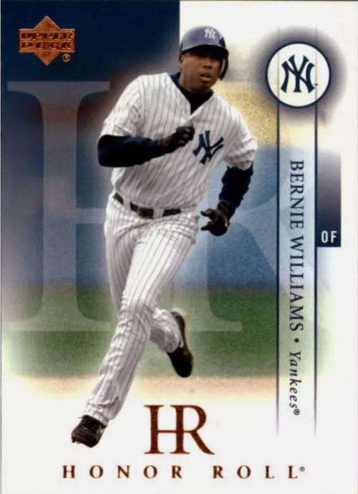 Bernie Williams #53 Baseball Cards 2003 Upper Deck Honor Roll