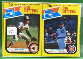 Cal Ripken, Keith Moreland