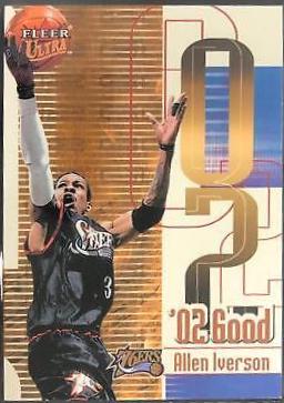 Allen Iverson #2 Basketball Cards 2001 Ultra