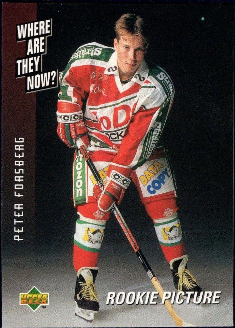 Peter Forsberg #234 1995 Upper Deck Hockey