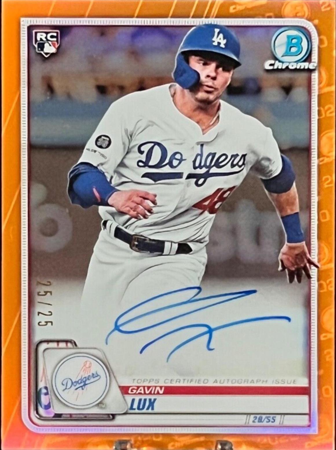 Gavin Lux [Orange Refractor] #CRA-GL
