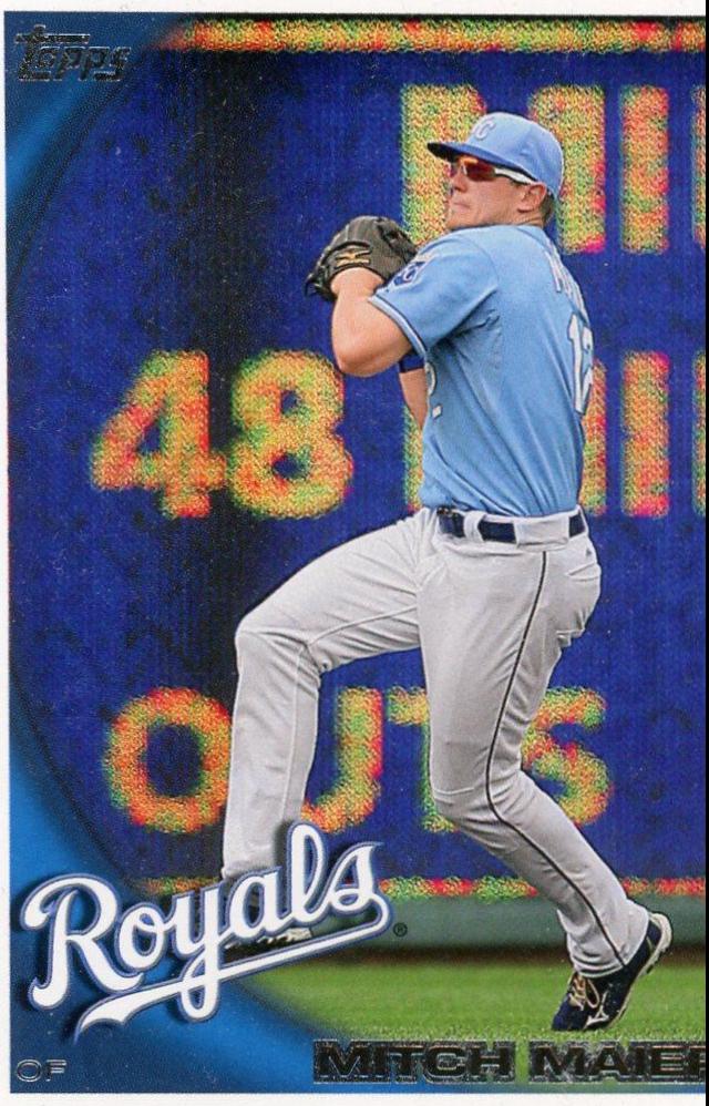 Mitch Maier #US-313 Baseball Cards 2010 Topps Update