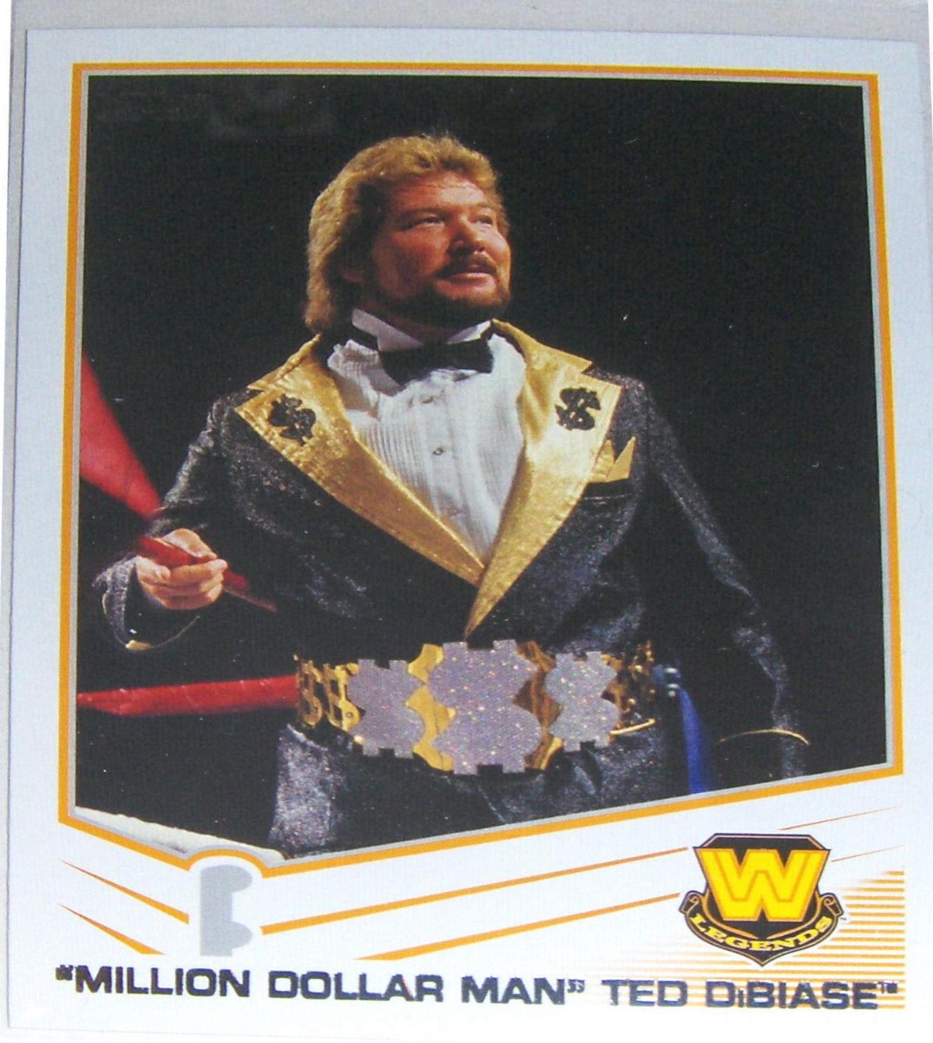 Ted DiBiase #98 Wrestling Cards 2013 Topps WWE