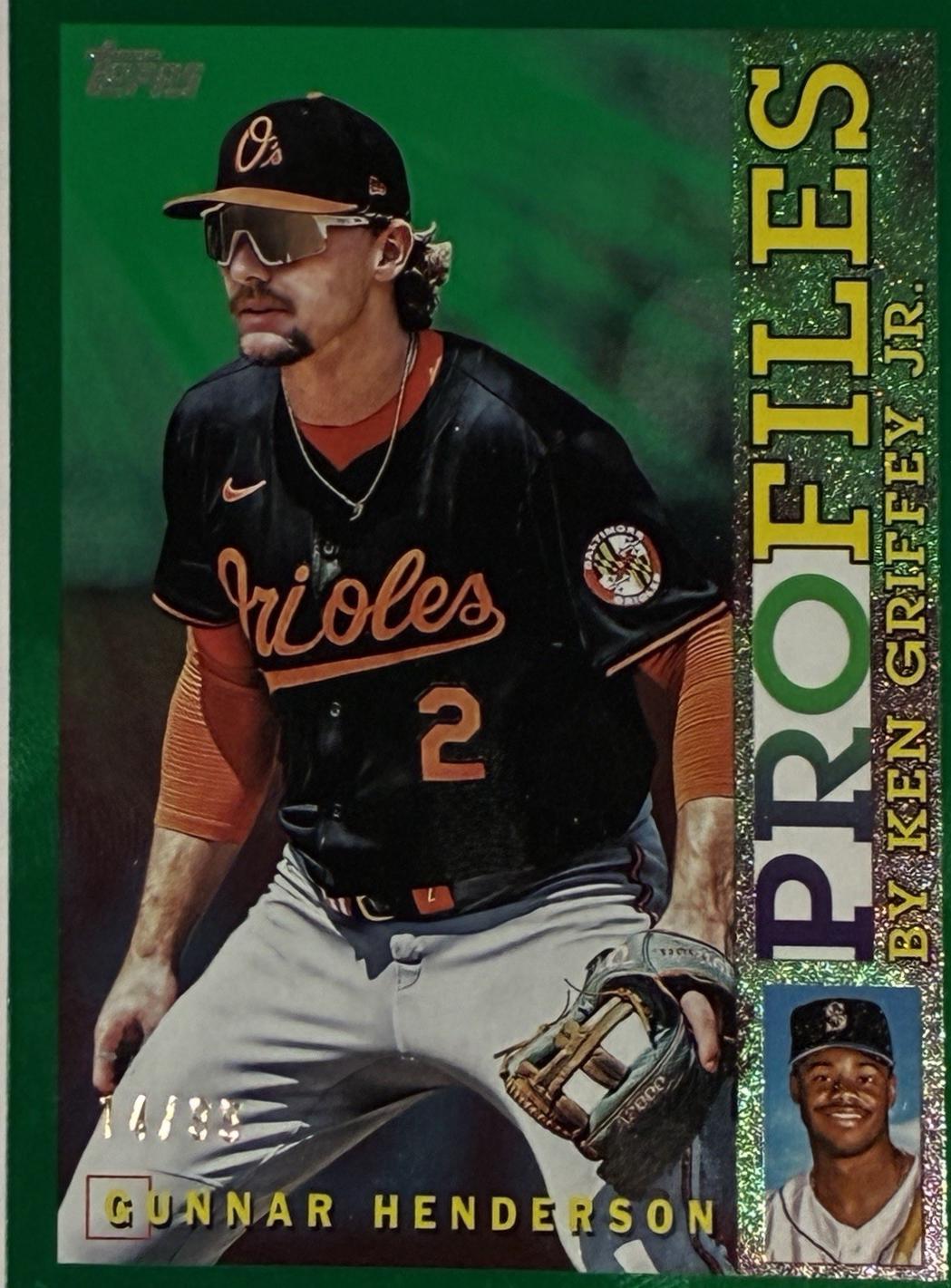 Gunnar Henderson [Green Foil] #TP-4 Prices | 2026 Topps Profiles