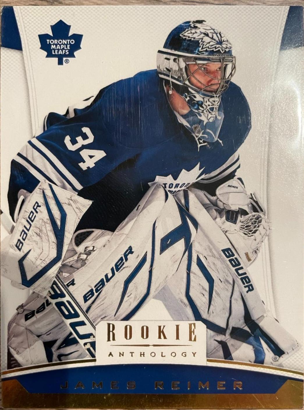 James Reimer #72 2012-13 Panini Rookie Anthology Hockey