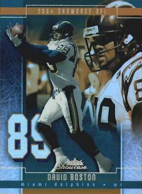 David Boston #5 Football Cards 2004 Fleer Showcase