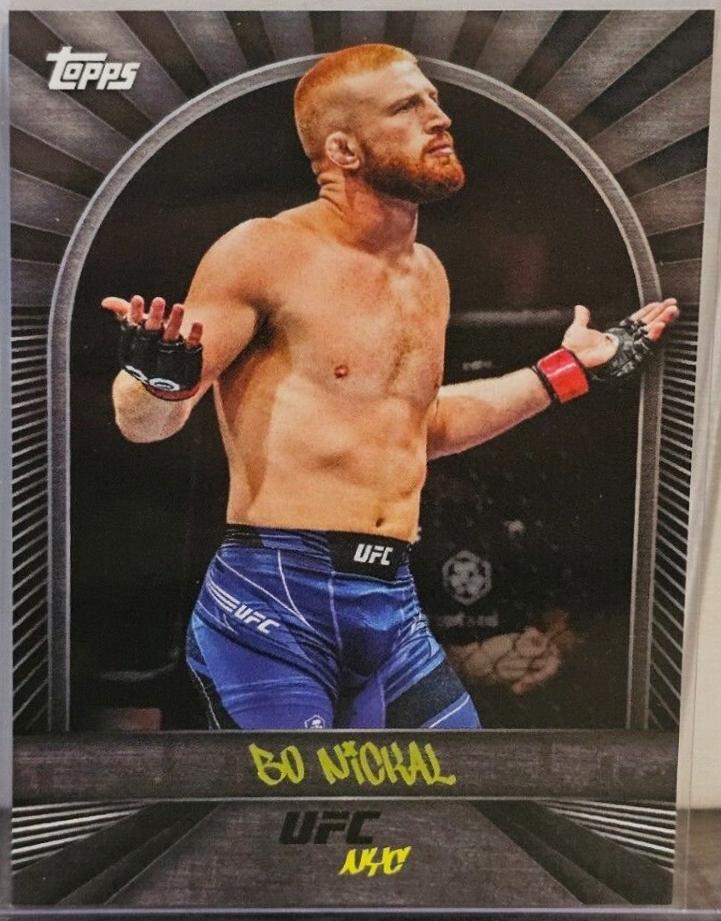 Bo Nickal #5 Ufc Cards 2024 Topps UFC NYC
