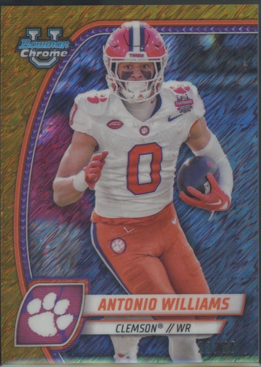 Antonio Williams [Shimmer Gold Refractor] #14