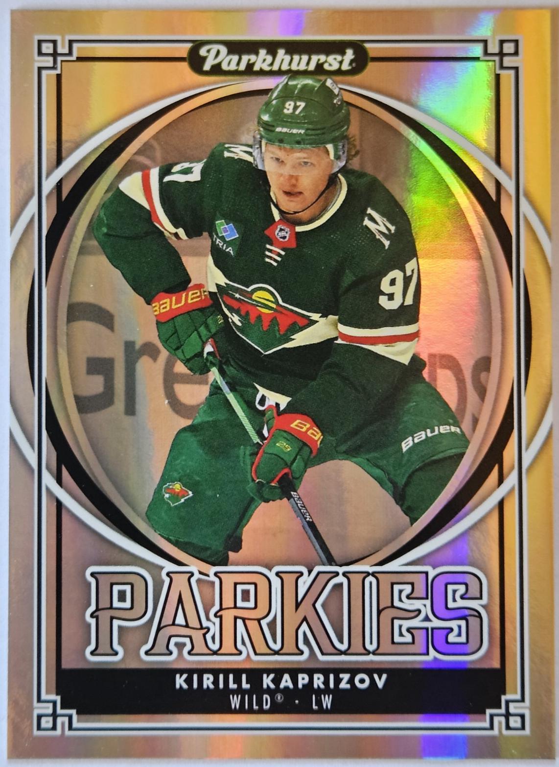 Kirill Kaprizov #P-36 Hockey Cards 2023 Parkhurst Parkies