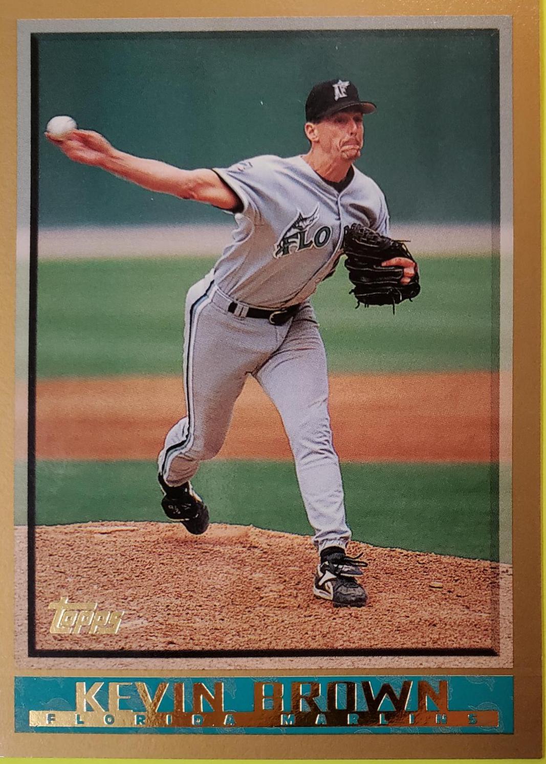 Kevin Brown #6 Baseball Cards 1998 Topps
