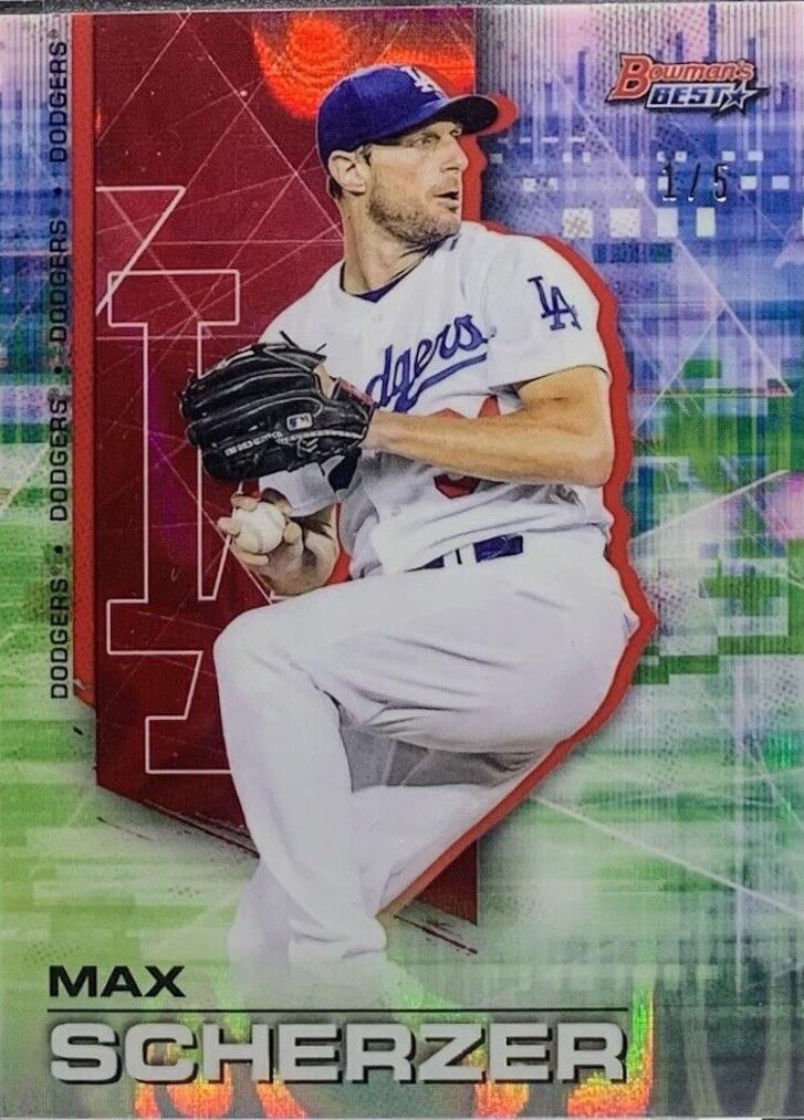 Max Scherzer [Red Lava Refractor] #53