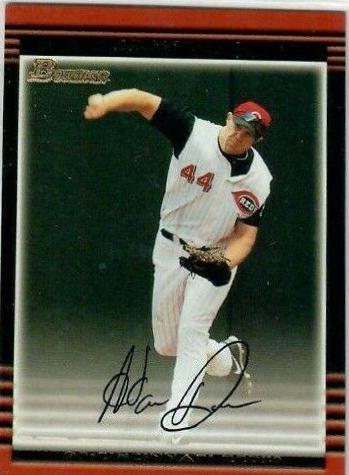 Adam Dunn #1 Baseball Cards 2002 Bowman