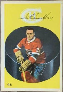 Gilles Tremblay #46 Hockey Cards 1962 Parkhurst