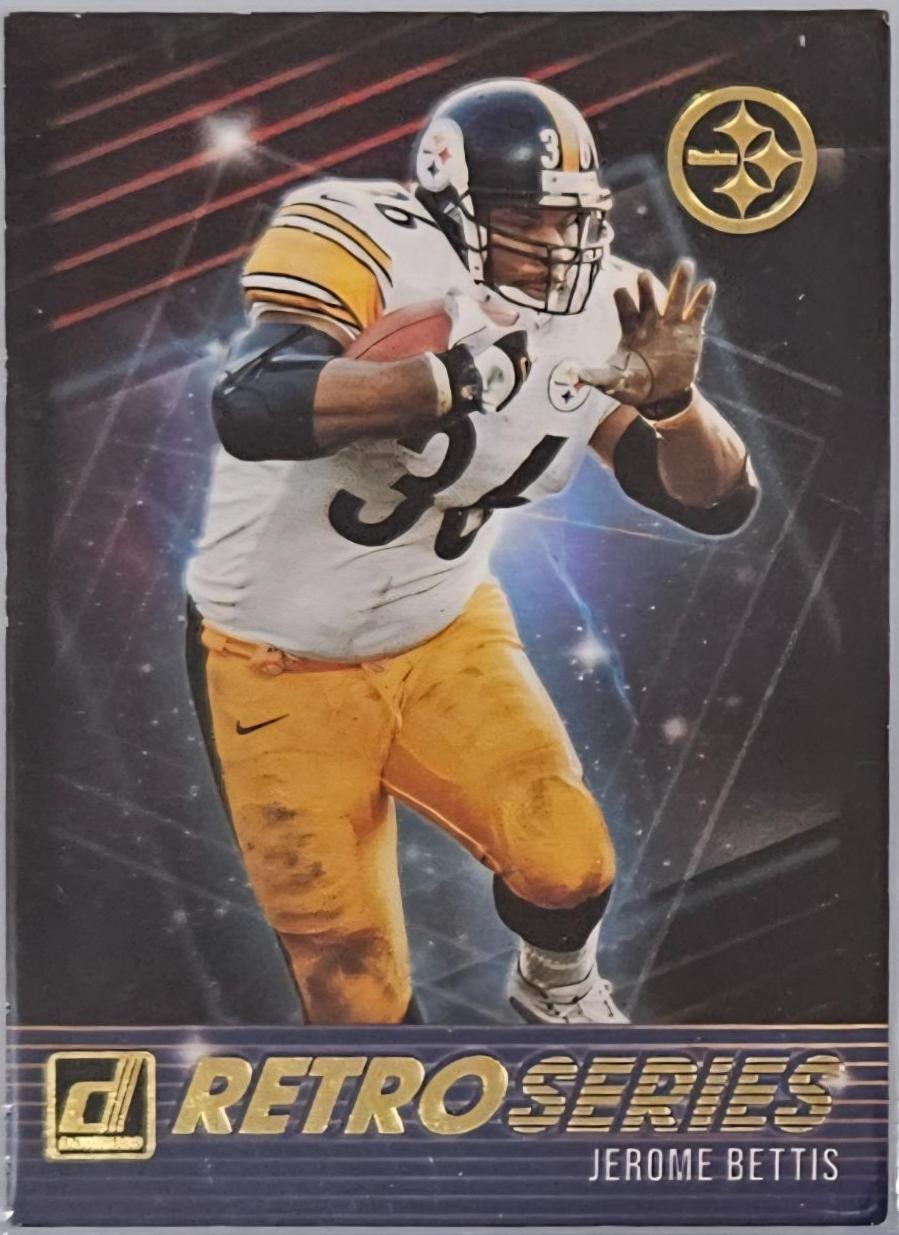Jerome Bettis #RS23 Football Cards 2021 Panini Donruss Retro Series