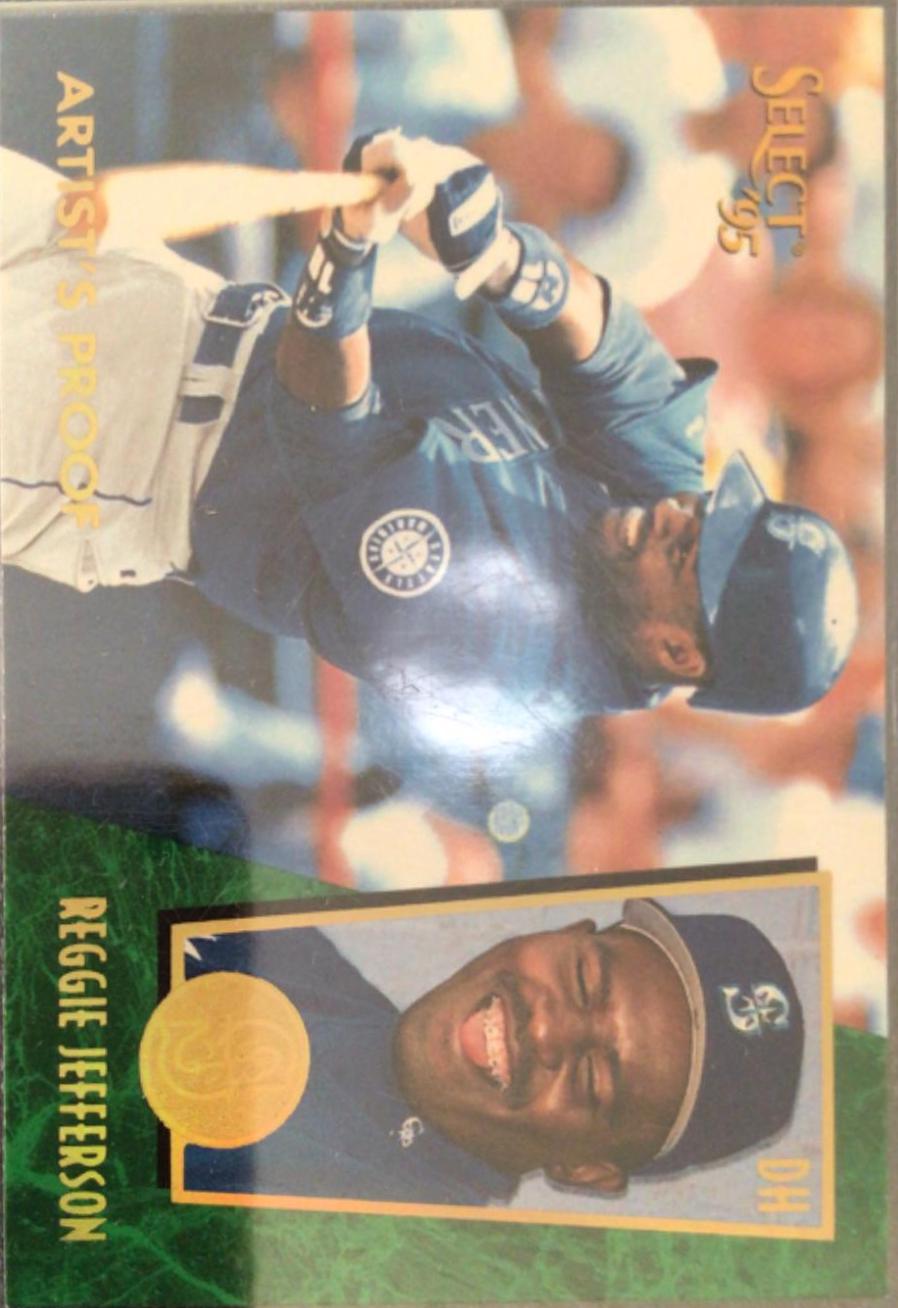 Reggie Jefferson #106 Baseball Cards 1995 Select Artist's Proof
