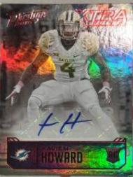 Xavien Howard #XH Football Cards 2016 Panini Prestige Rookie Signatures