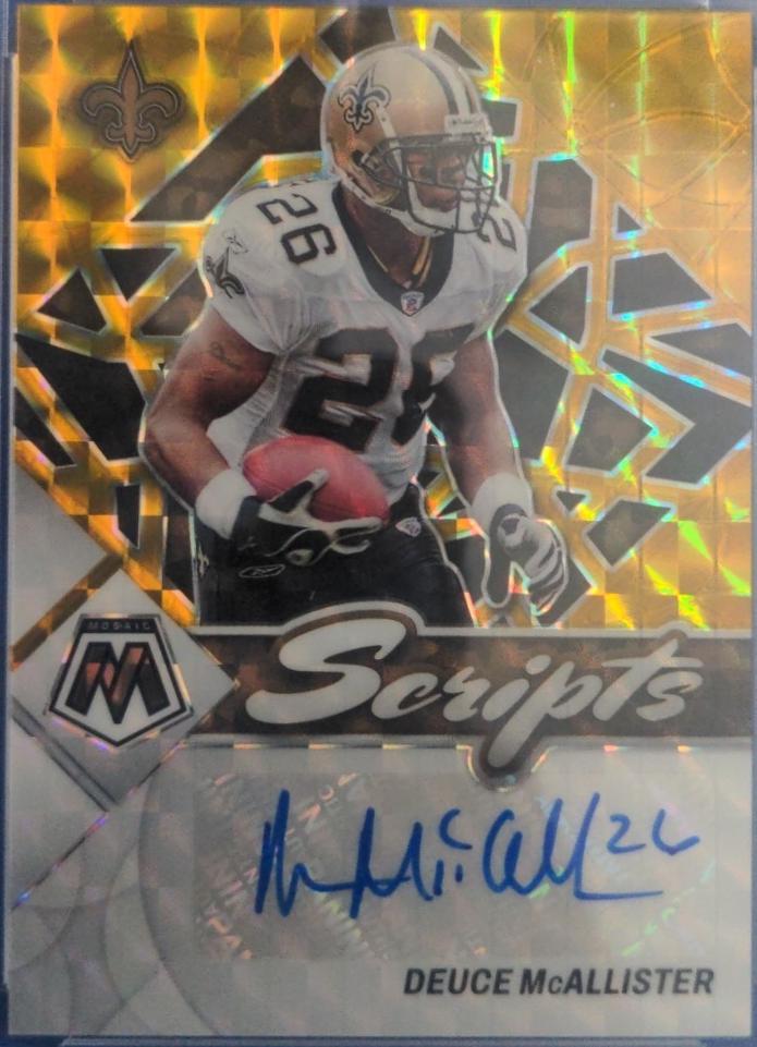 Deuce McAllister [Gold] #S-DM