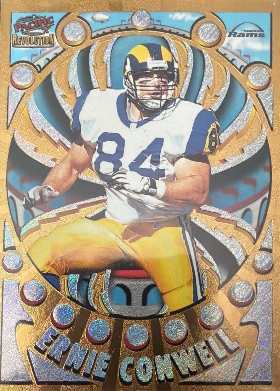 Ernie Conwell #118 1997 Pacific Revolution Football