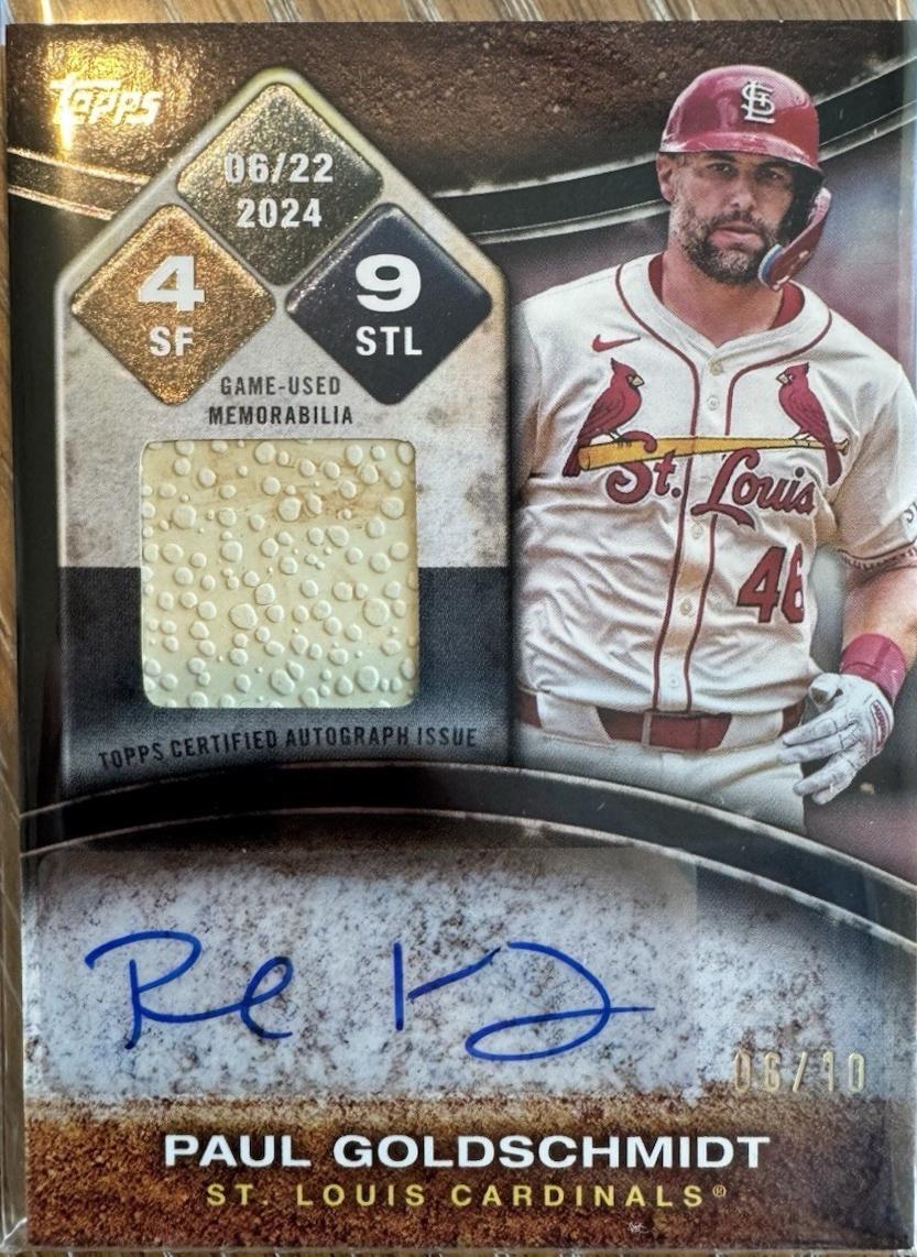 Paul Goldschmidt [Black] #RTBA-PGO