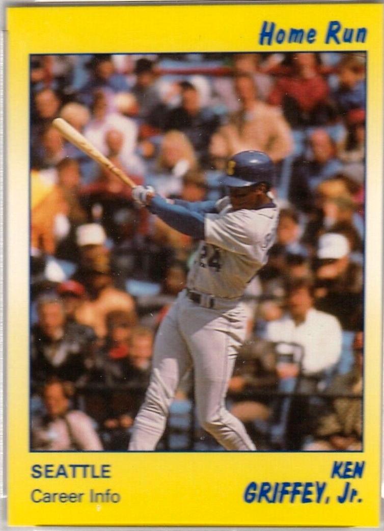 Ken Griffey Jr. #38 Baseball Cards 1991 Star Home Run Series