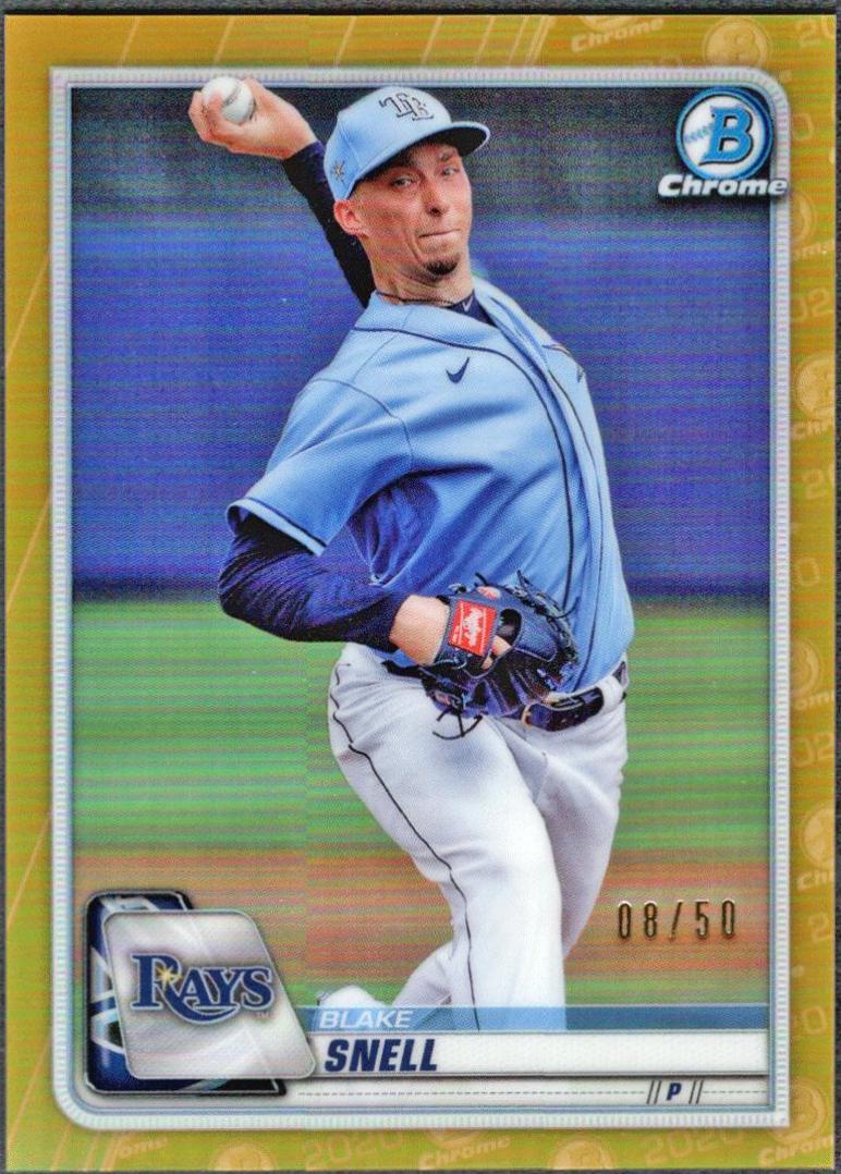 Blake Snell [Gold Refractor] #41