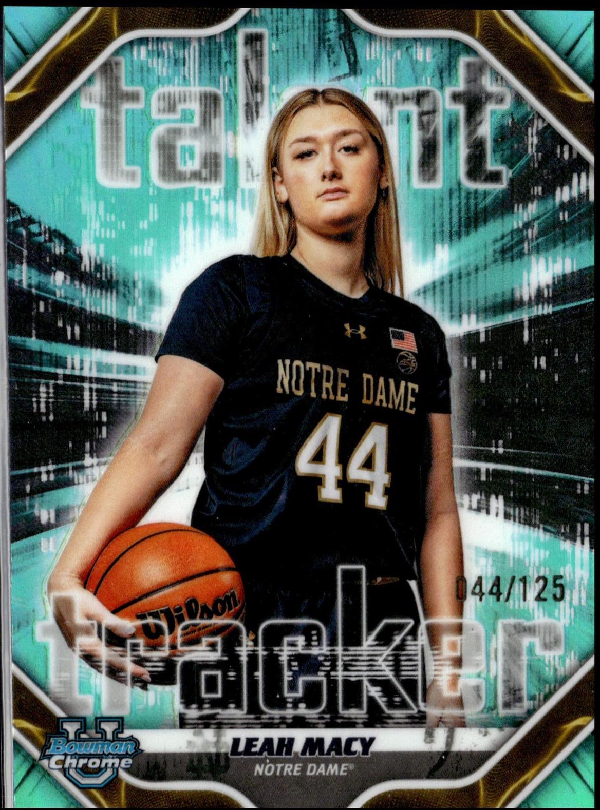 Leah Macy [Aqua Refractor] #TT-18