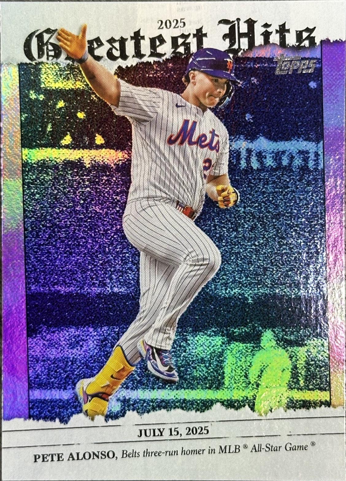 2026 Topps Greatest Hits Pete Alonso [Pink Foil] #GH-28 card