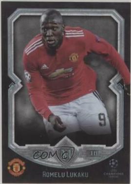 Romelu Lukaku #11 Soccer Cards 2017 Topps Museum Collection UEFA Champions League