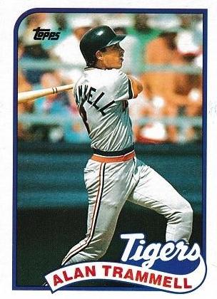 Alan Trammell #770 Baseball Cards 1989 Topps