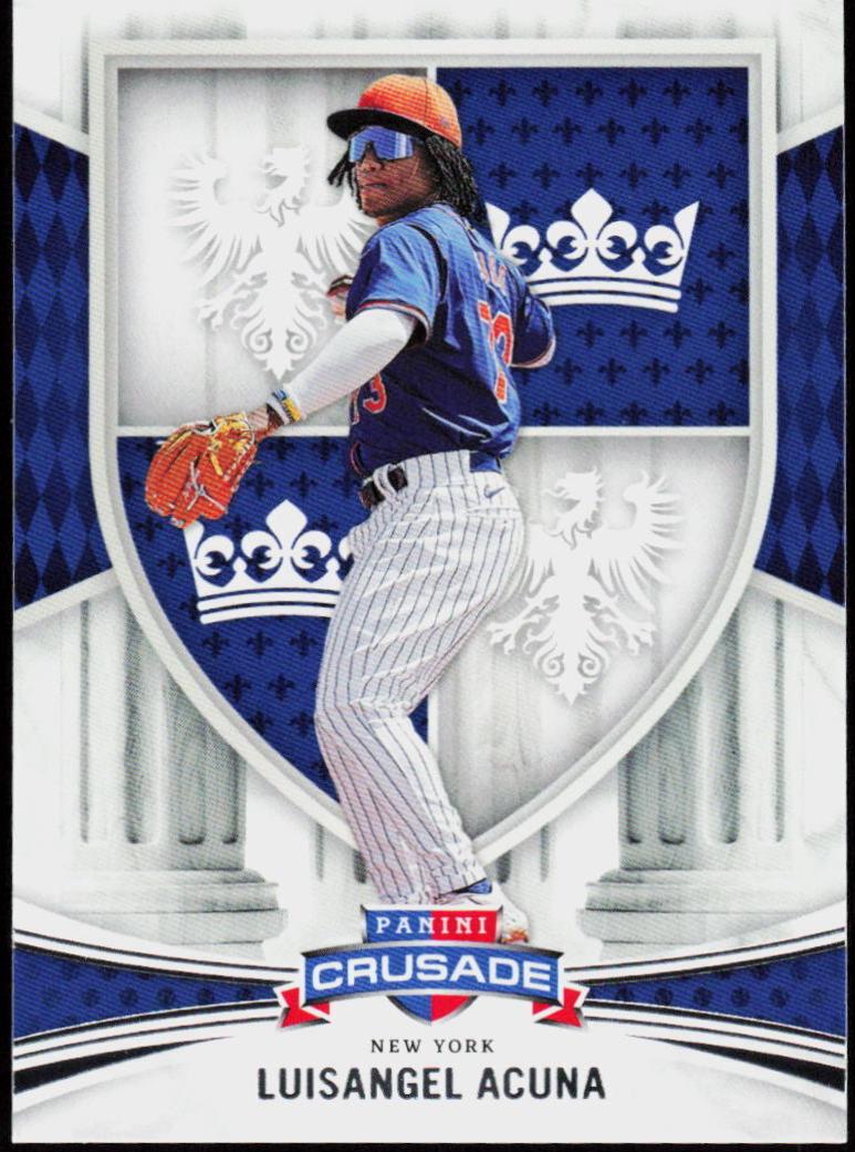 Luisangel Acuna #49 Baseball Cards 2024 Panini Crusade