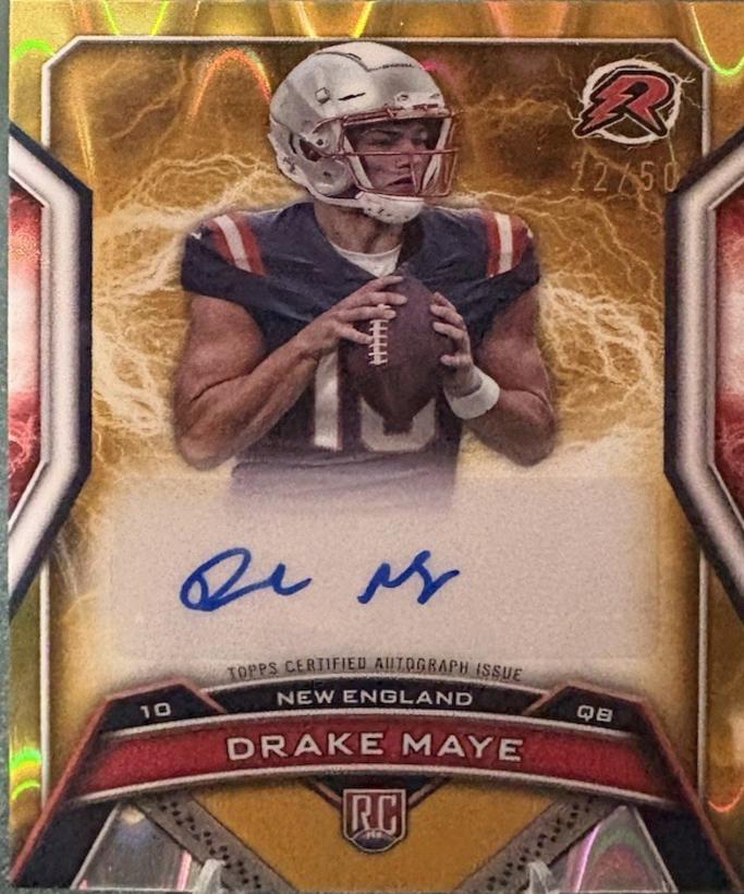 Drake Maye [Gold Power Surge] #RRS-DM