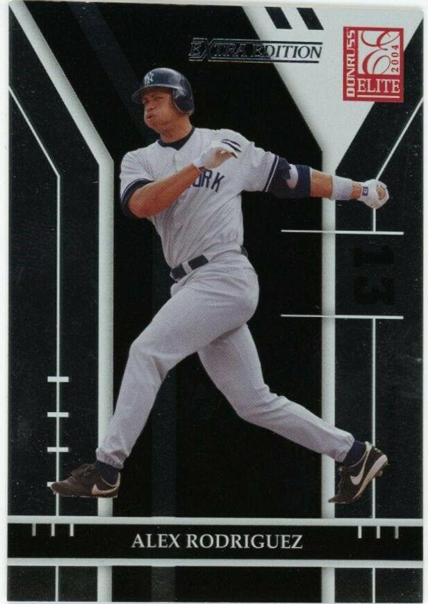Alex Rodriguez #67 Baseball Cards 2004 Donruss Elite