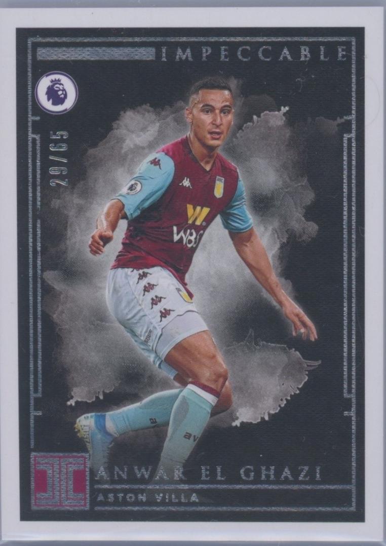Anwar El Ghazi #11 2019 Panini Impeccable Premier League