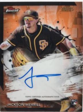 Jackson Merrill [Orange Refractor] #FA-JM