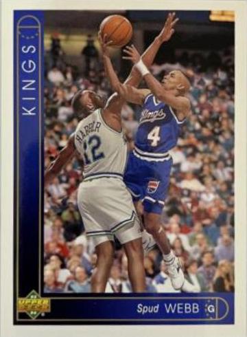 Spud Webb #286 Basketball Cards 1993 Upper Deck