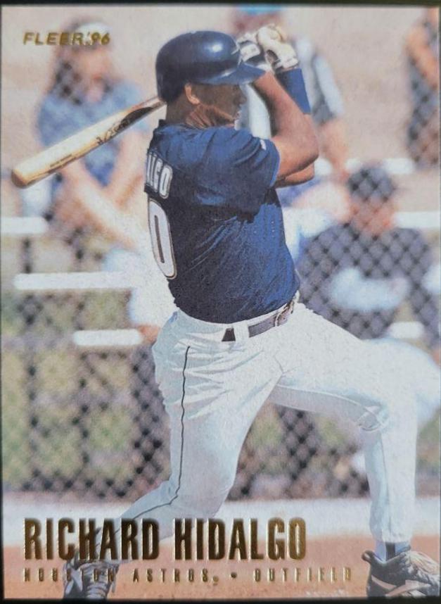 Richard Hidalgo #U139 Baseball Cards 1996 Fleer Update