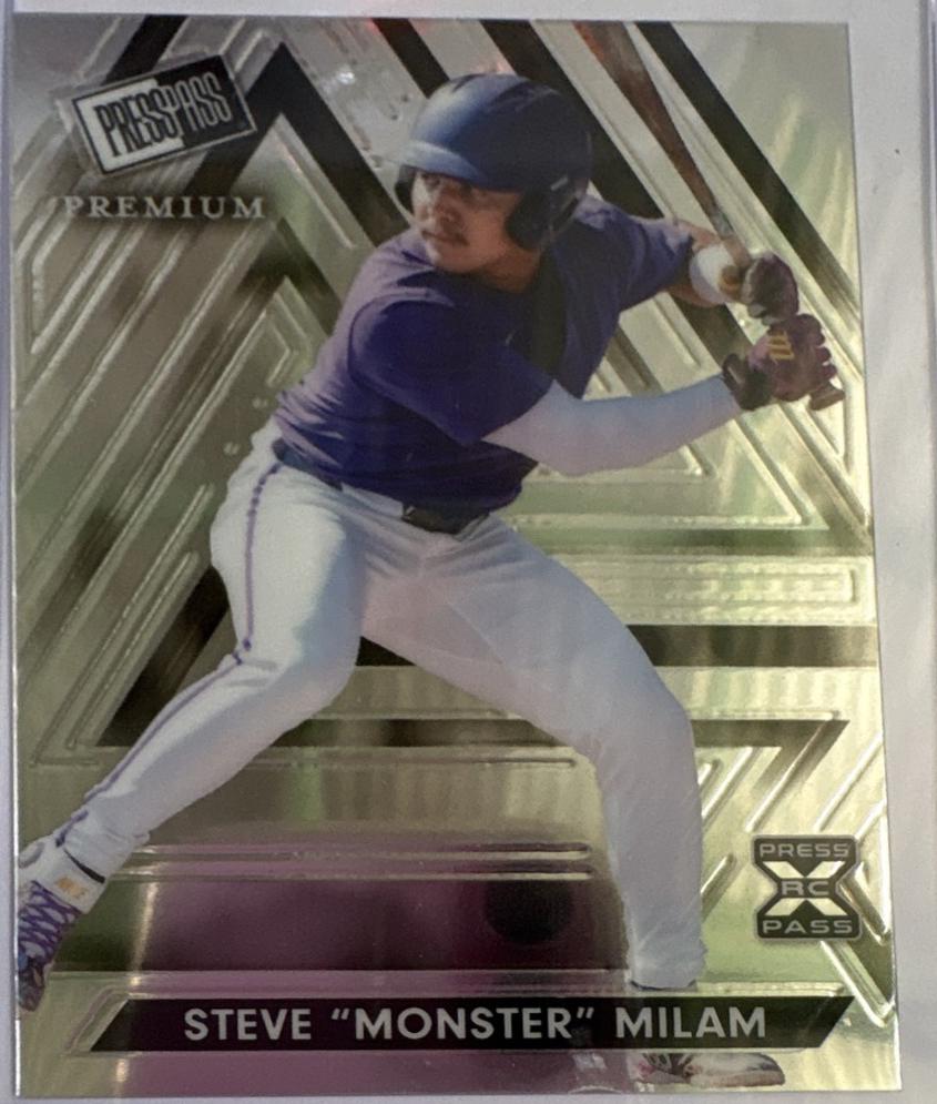 Steve Monster Milam #99 2024 Press Pass Premium Baseball