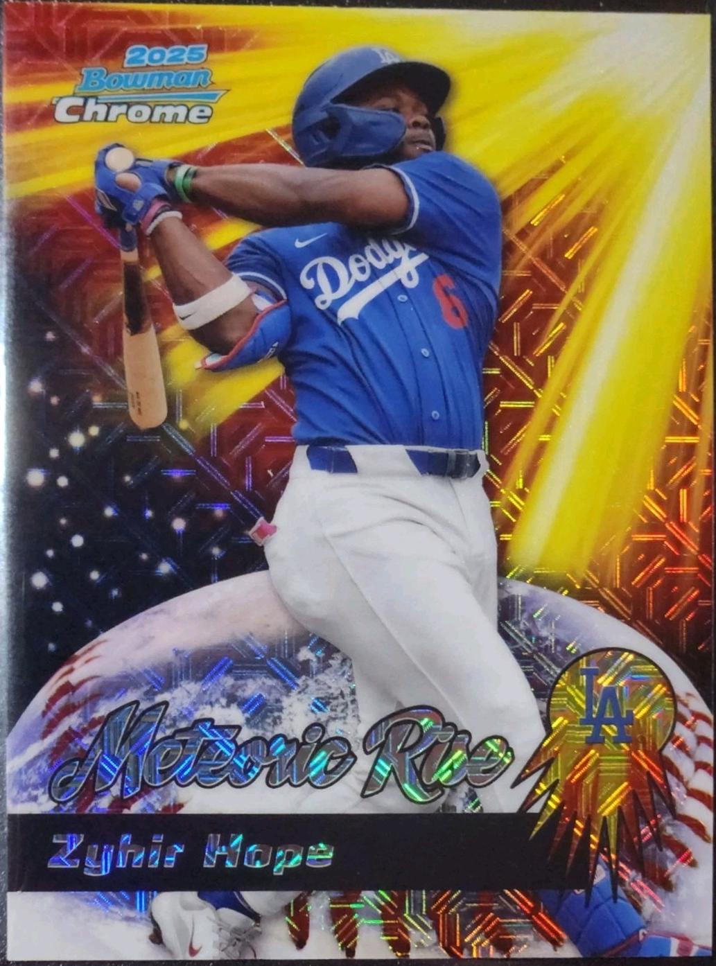 Zyhir Hope #MR-19 Prices | 2025 Bowman Chrome Meteoric Rise