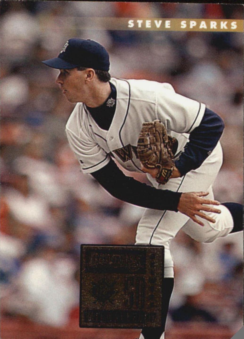 Steve Sparks #3 Baseball Cards 1996 Panini Donruss