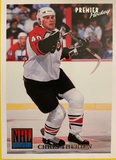 Chris Therien #322 Hockey Cards 1994 Topps Premier