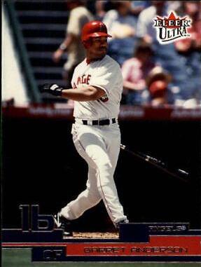 Garret Anderson #23 Baseball Cards 2003 Ultra