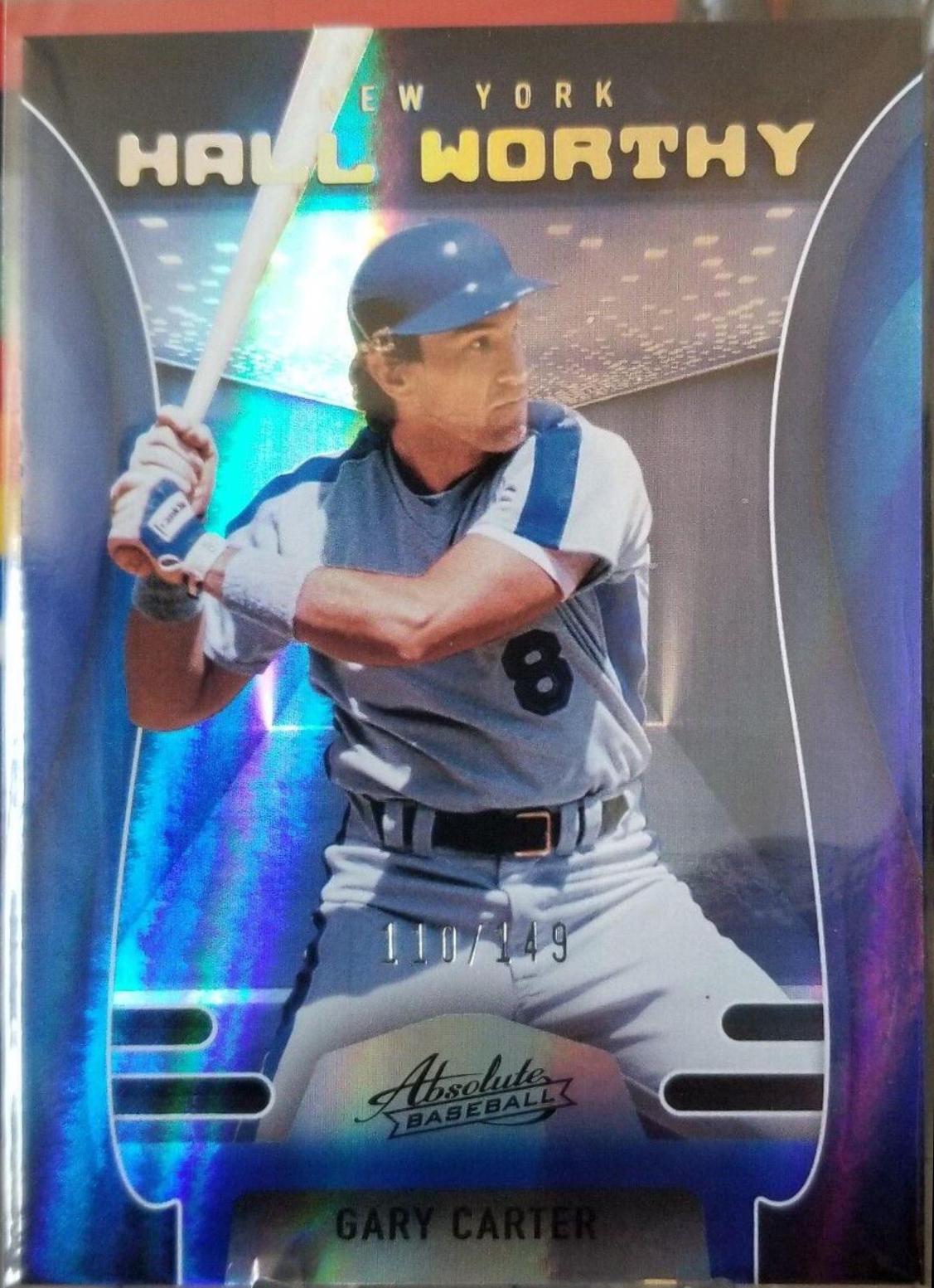 Gary Carter #HW-12 Baseball Cards 2022 Panini Absolute Hall Worthy