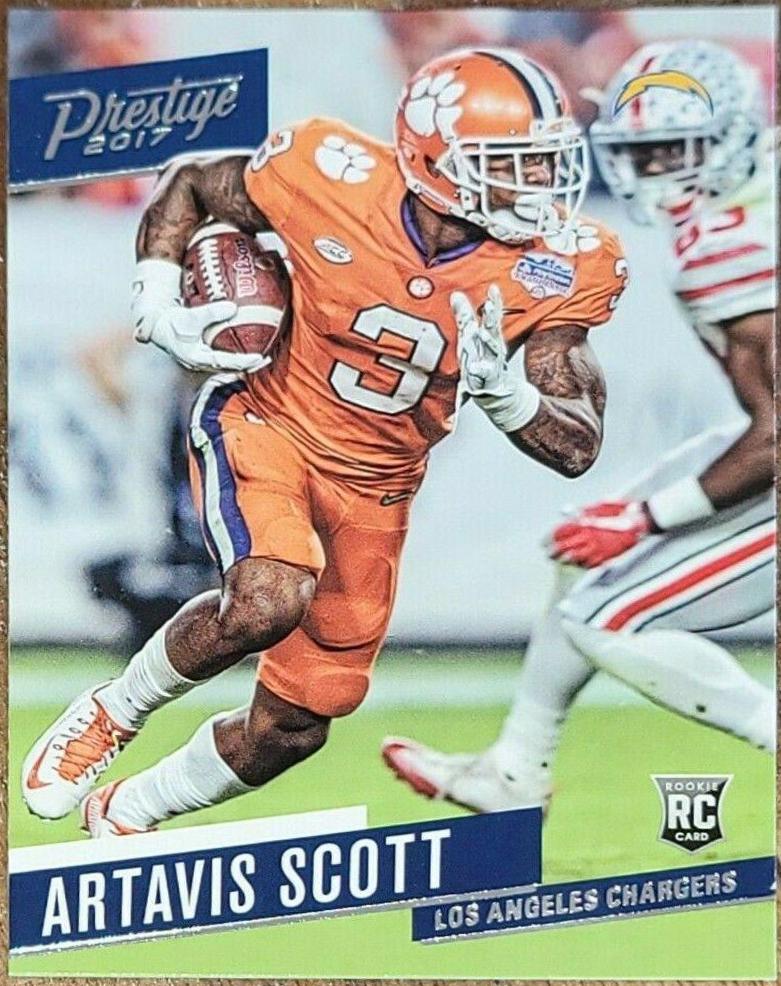 Artavis Scott #256 Football Cards 2017 Panini Prestige