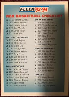 Checklist 166-240