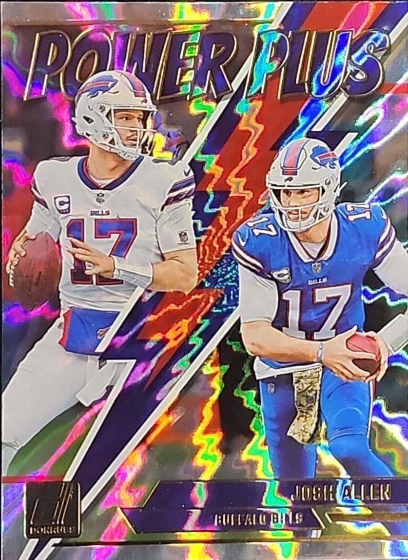 Josh Allen #PP-4 Football Cards 2023 Panini Donruss Power Plus