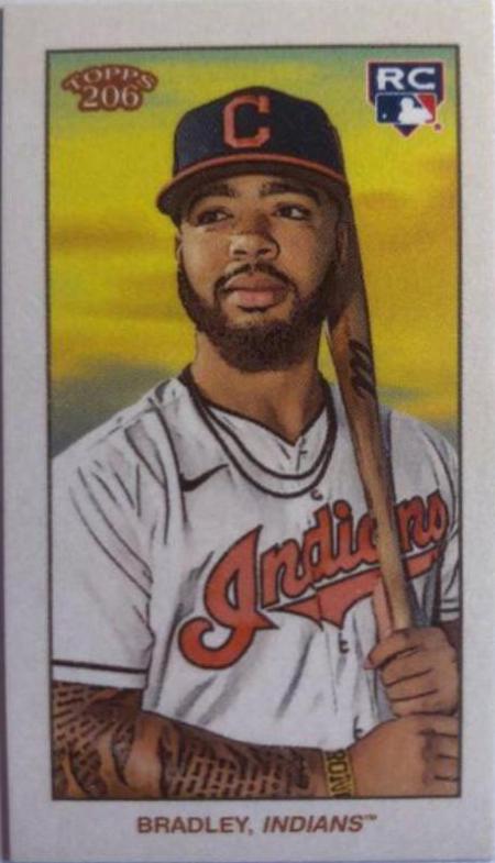 Bobby Bradley Baseball Cards 2020 Topps 206