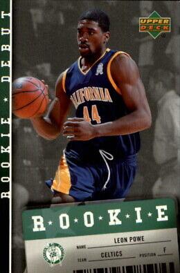 Leon Powe #123 Basketball Cards 2006 Upper Deck Rookie Debut