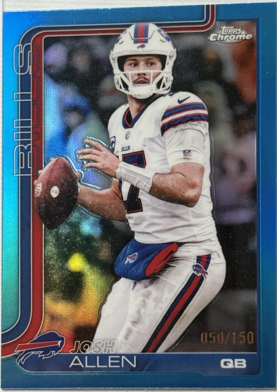 Josh Allen [Blue Refractor] #34